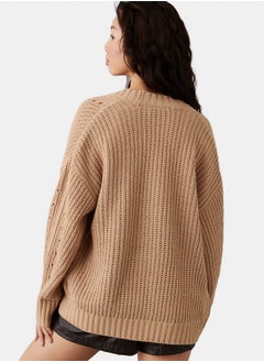 American Eagle AE Open Chenille Cardigan  - Image 2