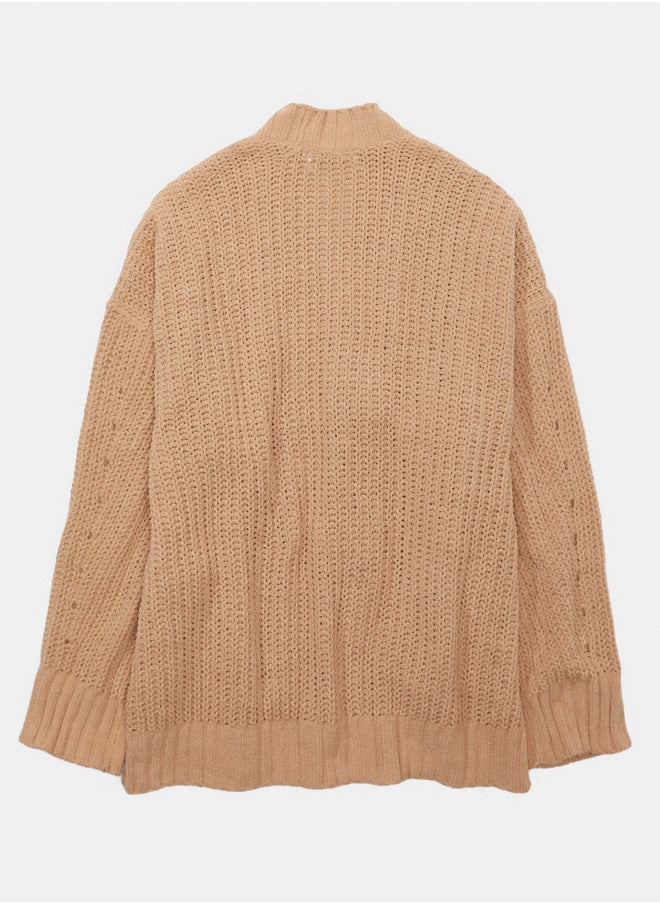 American Eagle AE Open Chenille Cardigan  - Image 4