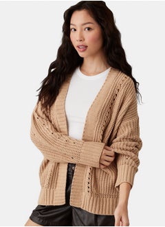 American Eagle AE Open Chenille Cardigan  - Image 1