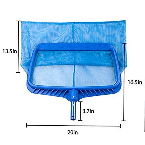 Helix Pool System Swimming Pool Cleaning Deluxe Heavy Duty Deep Leaf Skimmer with Nylon Net - Image 4