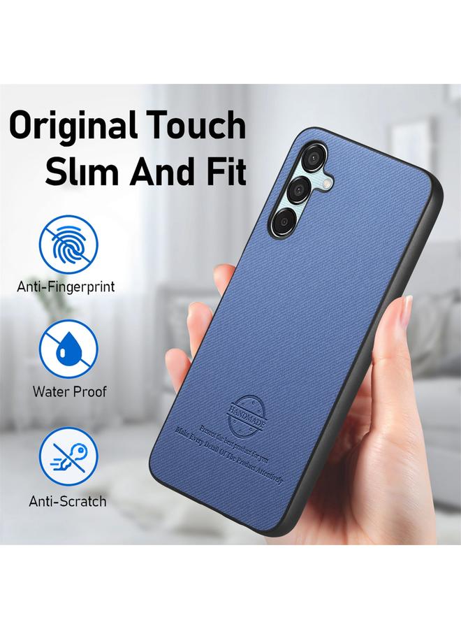 erorex Case For Samsung Galaxy A55 5G Twill Fabric Leather Skin Back Phone Case - Image 5