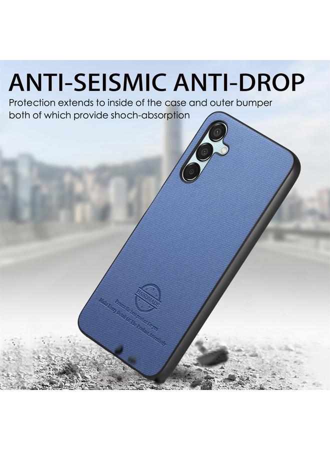 erorex Case For Samsung Galaxy A55 5G Twill Fabric Leather Skin Back Phone Case - Image 4