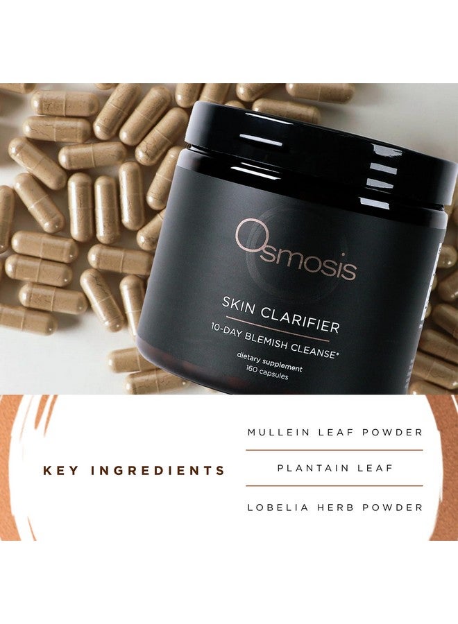 Osmosis Skin Clarifier, 10-Day Blemish Cleanse Supplement, Prevent Acne Breakouts, Blemish Control, 160 Count - Image 3