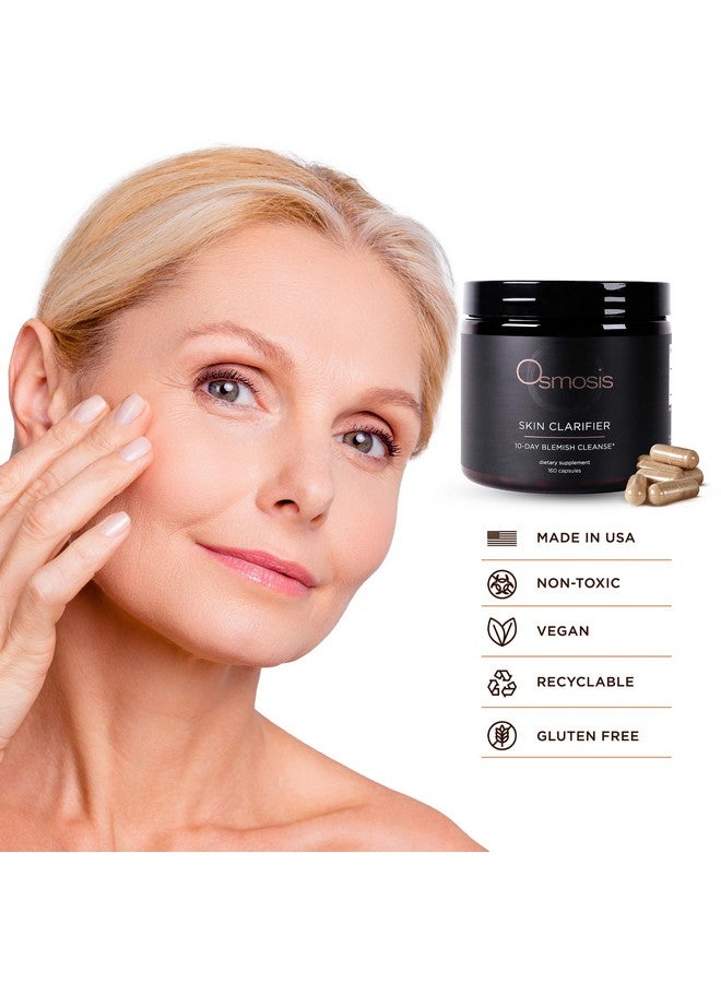 Osmosis Skin Clarifier, 10-Day Blemish Cleanse Supplement, Prevent Acne Breakouts, Blemish Control, 160 Count - Image 5