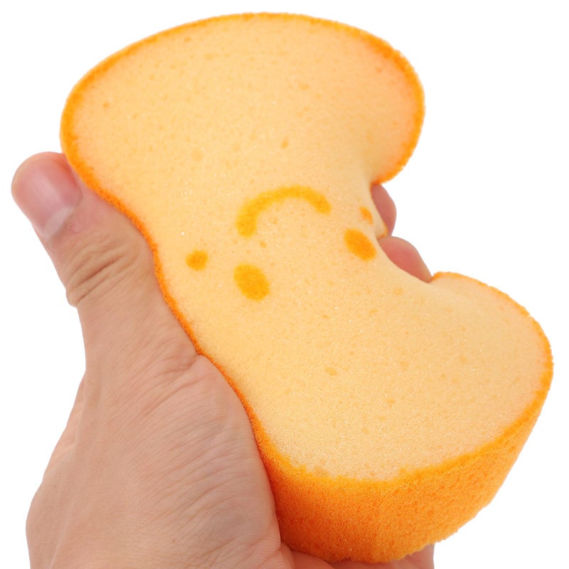 Dual Sided Thick Toast Shaped Kitchen Sponge Scrubber Reusable Food Grade Cellulose - Image 5