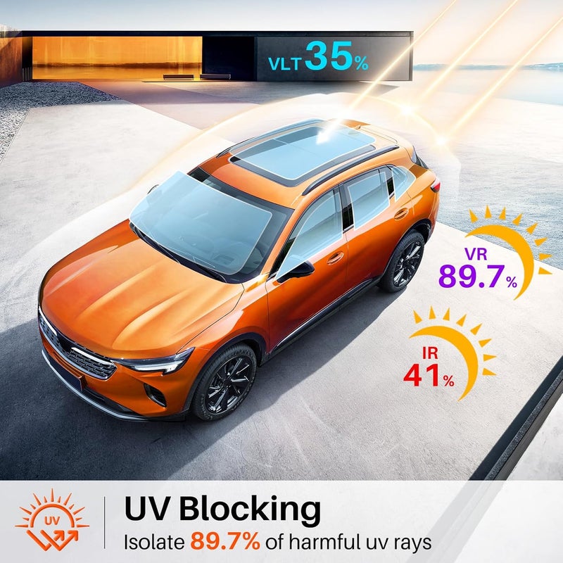 PAMAGOO 35% VLT Nano Ceramic Car Window Tint - Image 2