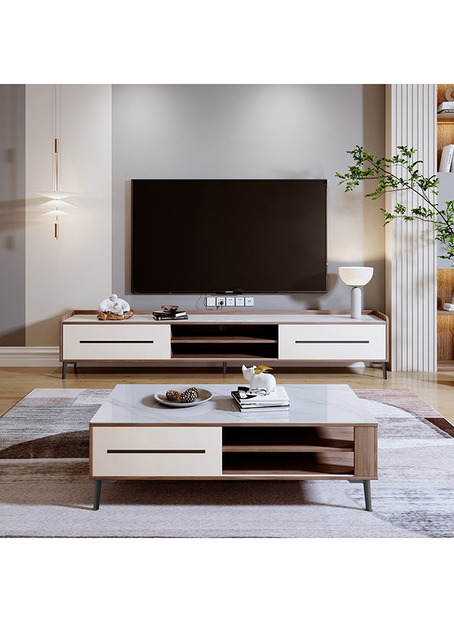 Modway Sintered Stone Unit for TVs up to 75 inches 40 x 50 x 200 cm