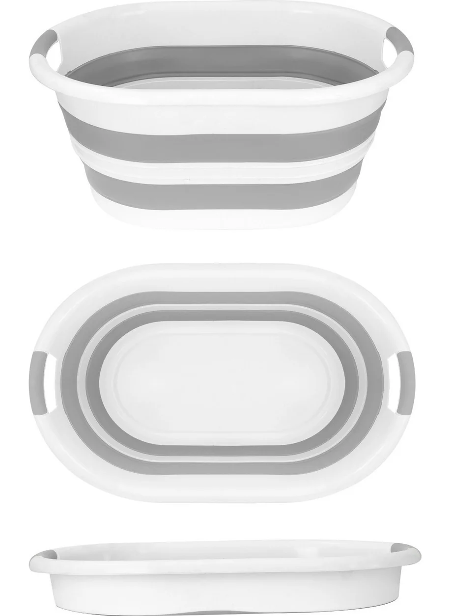 Favori Mutfak Favorite Kitchen Folding Laundry Basket Collapsible Bucket Set