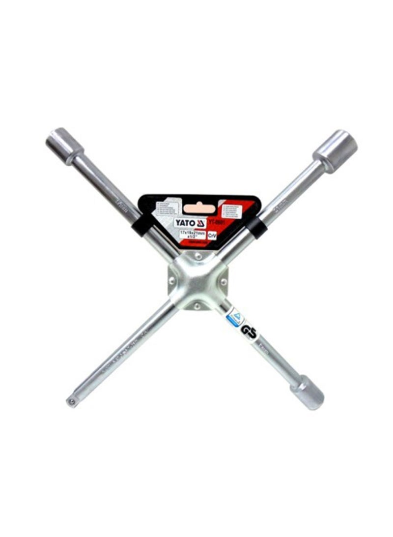 YATO Cross Rim Wrench 17X19X21X1/2" YT-0801