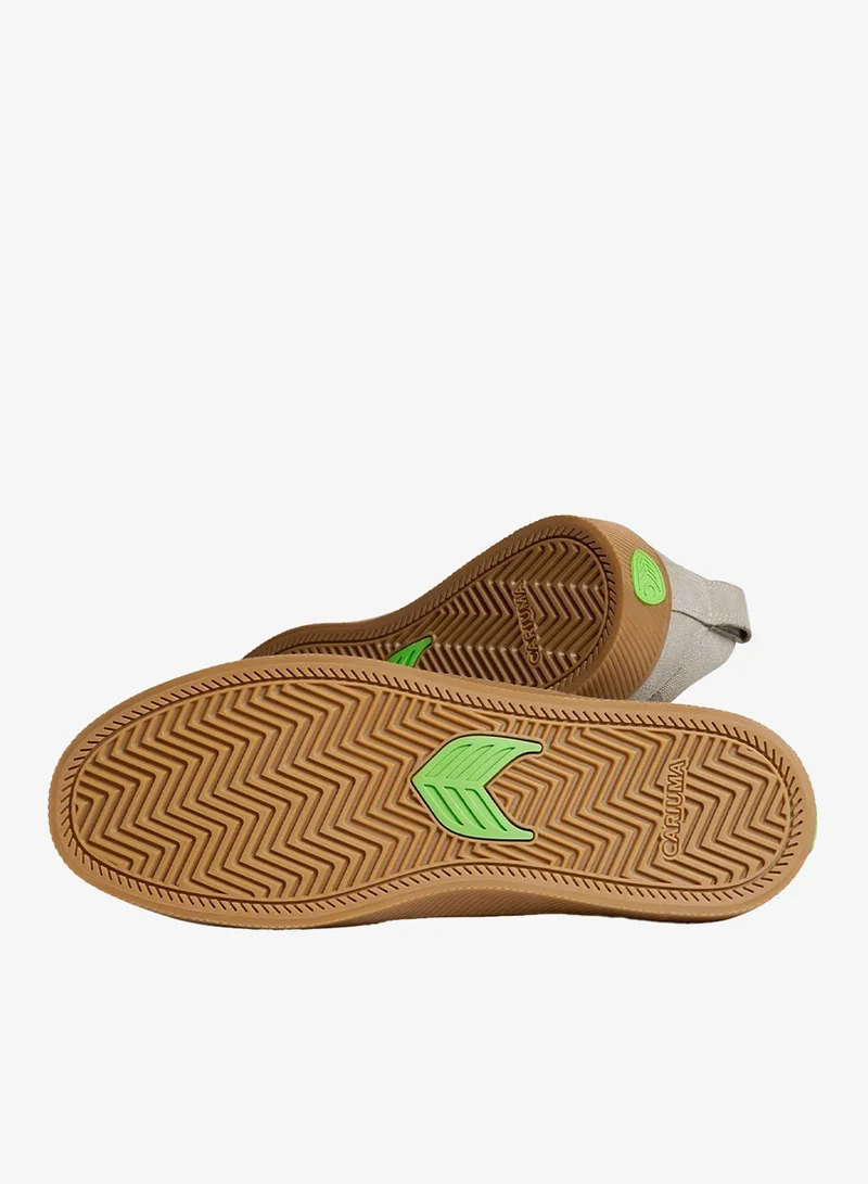 Cariuma  CATIBA PRO Gum Cloud Grey Suede and Canvas Ivory Logo Sneaker  | Best Price UAE