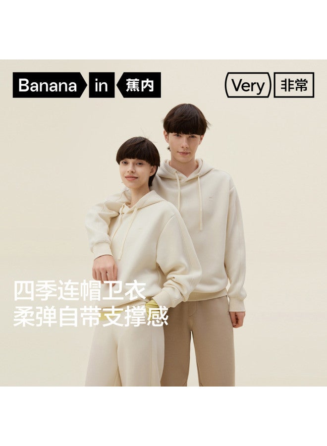 Bananain Very 503 Relax Unisex Hooded Four-Season Sweatshirt Loose Fit Slimming - Image 3