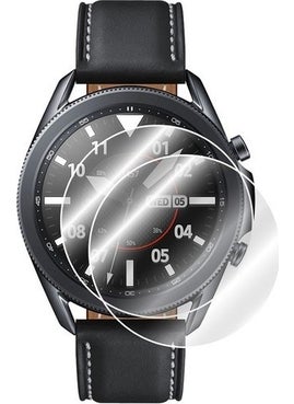Rova Cda Store Sam.galaxy Watch 3 45MM COMPATIBLE 2 Pieces Transparent Screen Protector Nano Gelatin  - Image 5
