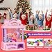 ROHSCE Mini Claw Machine for Kids Girl Toys for Ages 813 Arcade Game Toy Claw Machine Electric Candy Vending Machine Toy with LED Lights Adjustable Sound Birthday Gifts for Girls Ages 4 Pink - Image 4