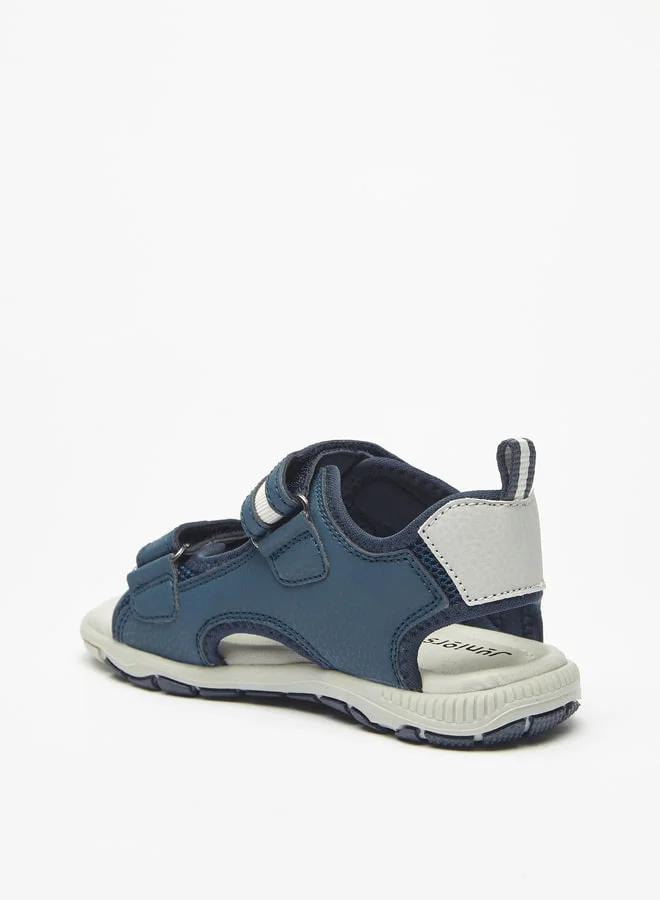 جونيورز Boys Star Applique Floaters With Hook And Loop Closure