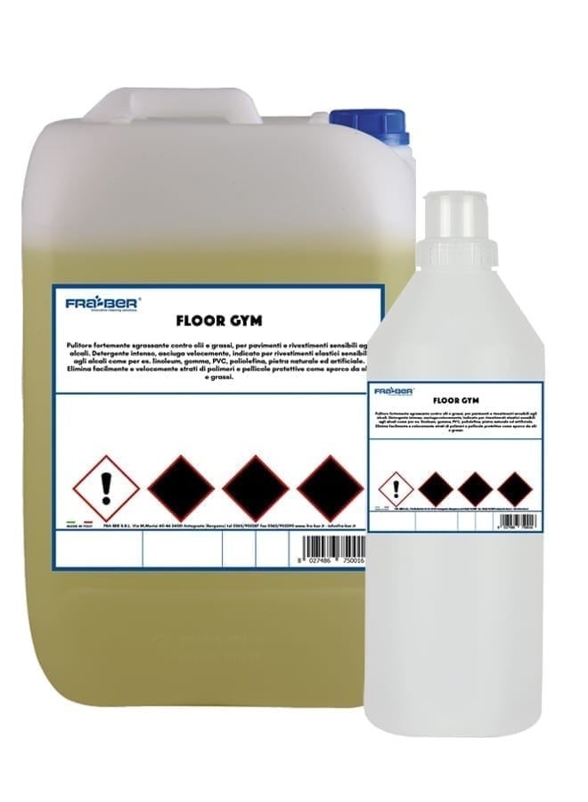 FRA-BER Non-slip floor cleaner for gyms and clubs