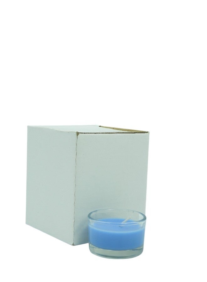 BABAZAM A Pair of Ocean Scented Tea Light Candle for Home Birthday Valentine Anniversary Wedding 17x6x4cm  - Image 4