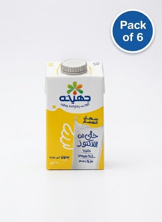 Lactose Free 100% Natural Milk Pack of 6