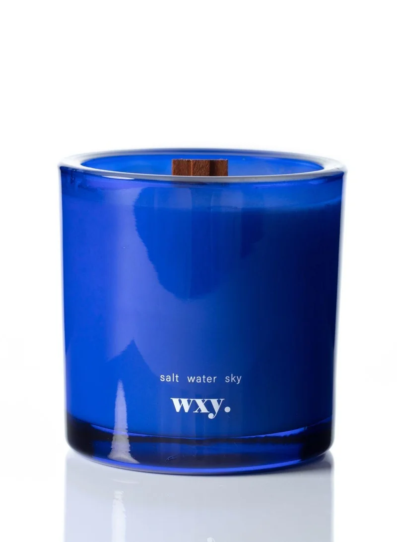 دبليو اكس واي شمعة معطرة برائحة البحر المنعش
