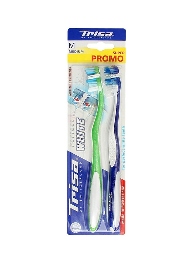 TRISA Perfect/Comfort White Medium Duo - Image 3