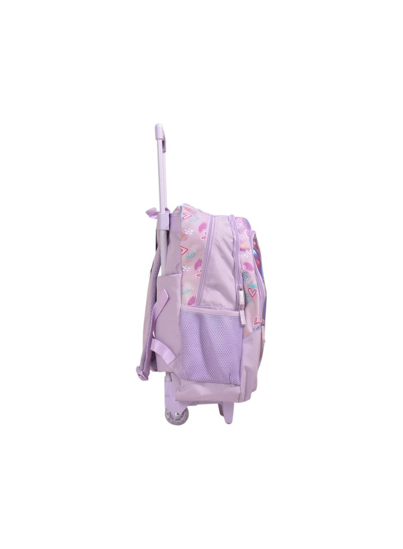Track School Trolley Bag AS030  | Kids Rolling School Backpack | Lightweight Student Trolley Bag - Image 2
