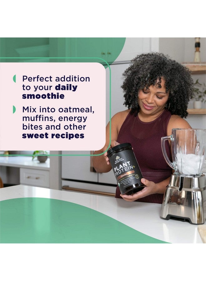 Ancient Nutrition Plant Based Protein Powder, Plant Protein+, Chocolate, Organic Vegan Superfoods Supplement, 15g Protein Per Serving, Gluten Free, Paleo Friendly 12 Serving - Image 5