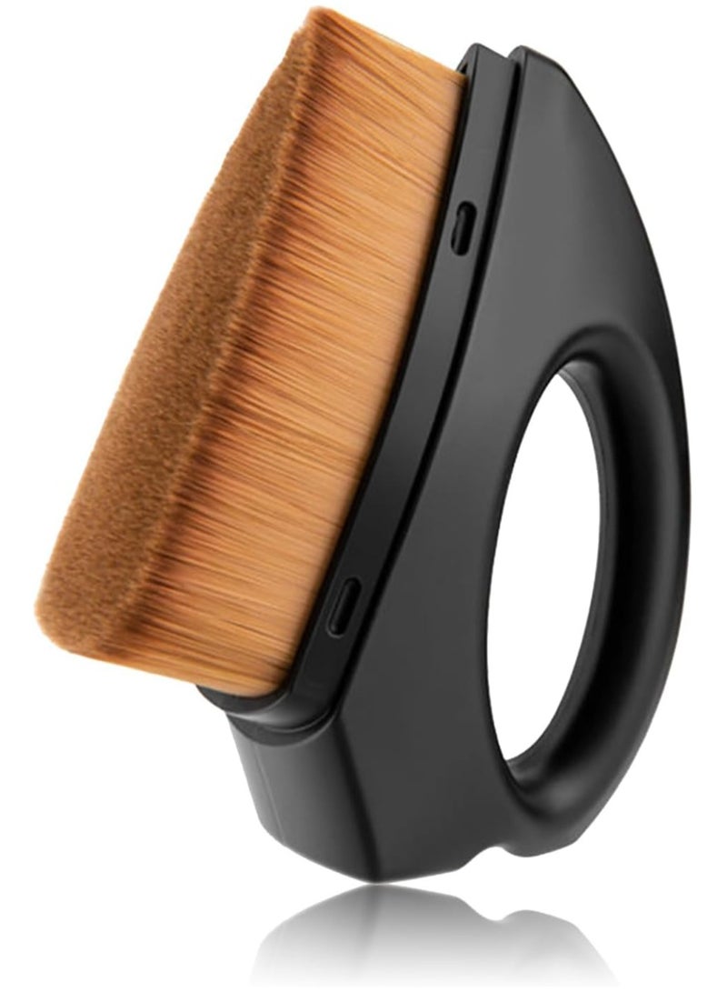 Oasisgalore Tyre Dressing Applicator, Easy Use Tyre Dressing Brush with Storage Protect Case High-Density Soft Bristles Brush  - Image 1