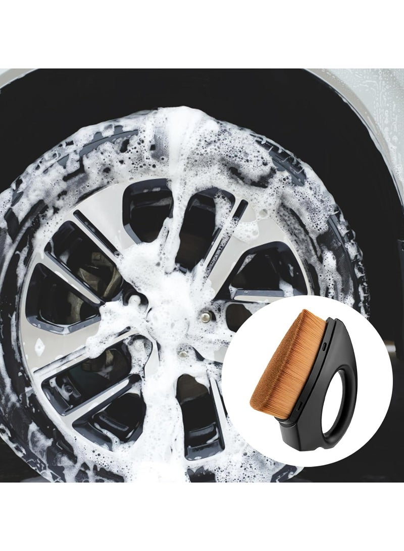 Oasisgalore Tyre Dressing Applicator, Easy Use Tyre Dressing Brush with Storage Protect Case High-Density Soft Bristles Brush  - Image 5