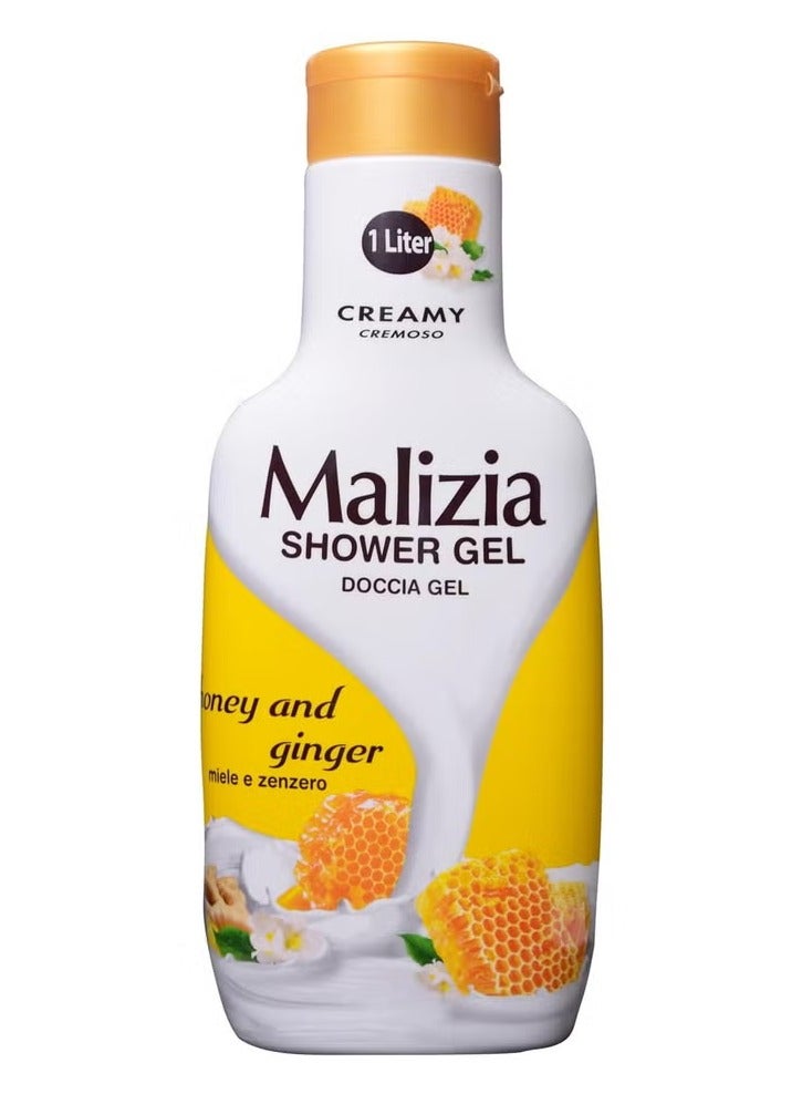 Creamy Honey & Ginger Shower Gel 1000ml