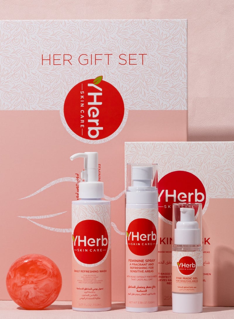 واي هيرب مجموعة العناية النسائيه للمناطق الحساسة