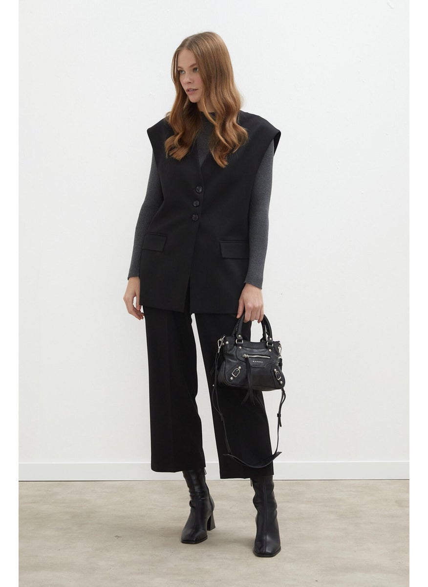 Manuka - Premium Suit Vest Black - Image 1