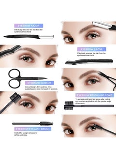 MAGEFY Lashes 30 Pairs 6 Styles Faux Mink Eyelashes, Fake Eyelashes Natural Look To Dramatic Volume False Lashes, 3D Lashes Pack With Eyebrow Grooming Kit  - Image 4