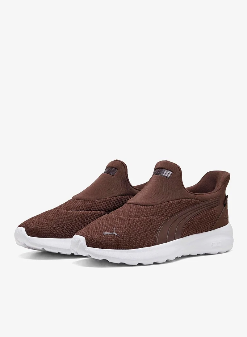 Puma Chestnut Brown-Chestnut Brown Softride Cosmic Sliptech  | Best Price UAE