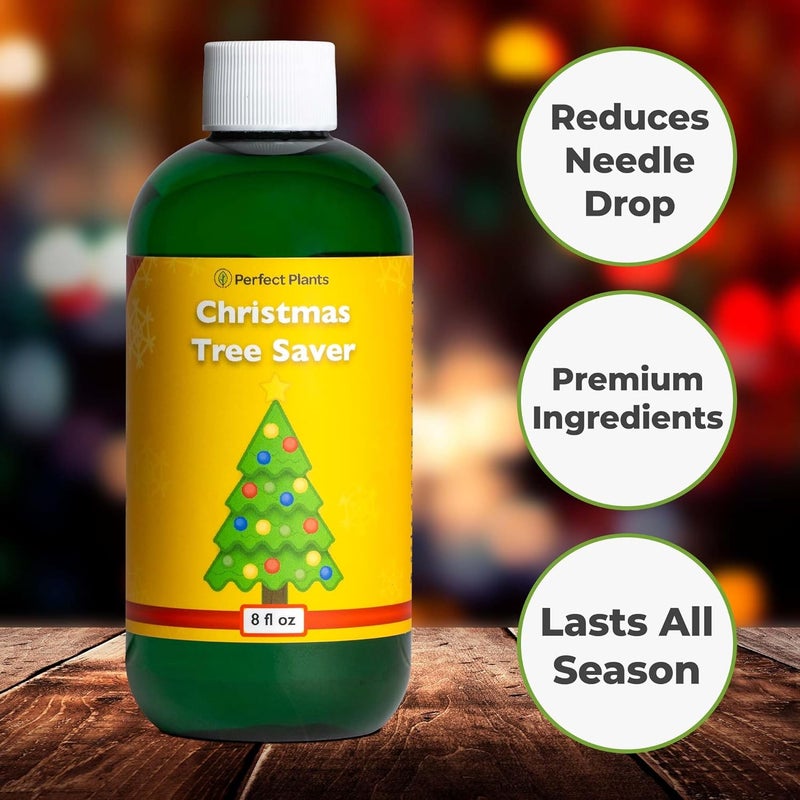 PERFECT PLANTS Christmas Tree Saver 8oz. | Easy Use Xmas Tree Preserver Food | Have Healthy Green Christmas Trees All Holiday Season - Image 4