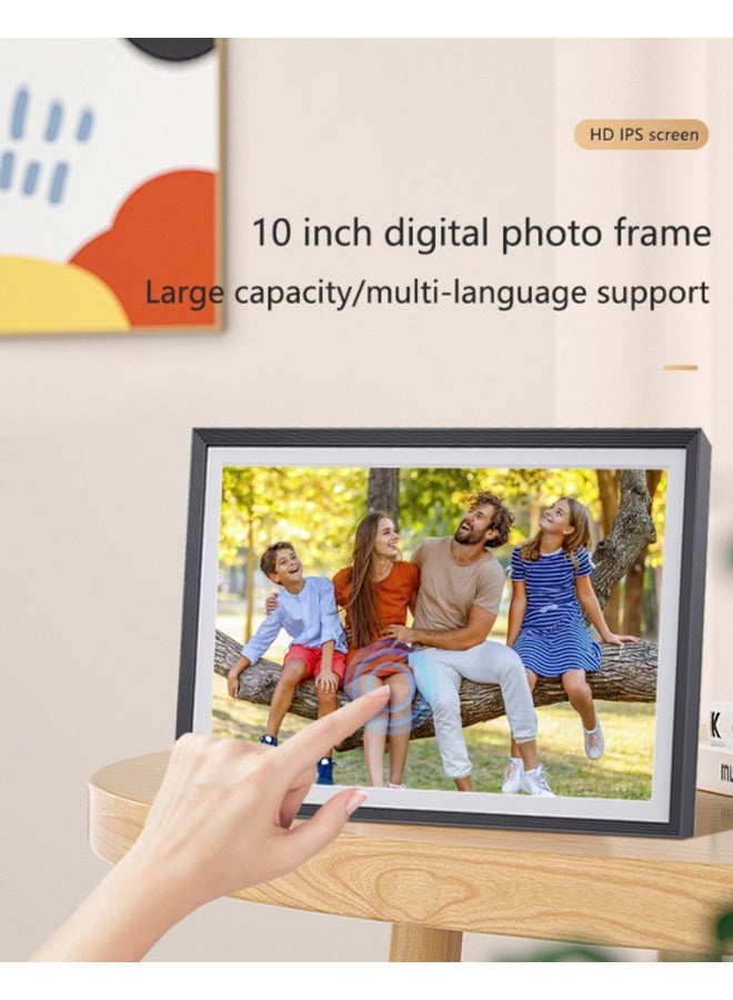 شو وو إطار صور رقمي ذكي واي فاي مقاس 10 بوصات وذاكرة 32 جيجابايت وشاشة لمس IPS LCD بدقة 1280 × 800، مع تدوير تلقائي للصورة والأفق، وذاكرة مدمجة 32 جيجابايت، ومشاركة اللحظات على الفور - Image 2