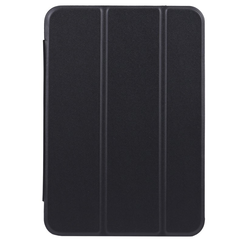 إيروريكس حافظة جلدية قابلة للطي أفقيًا من البولي يوريثان الحراري مع حامل لجهاز آيباد ميني 6 / ميني 2024 (أسود) - Image 2