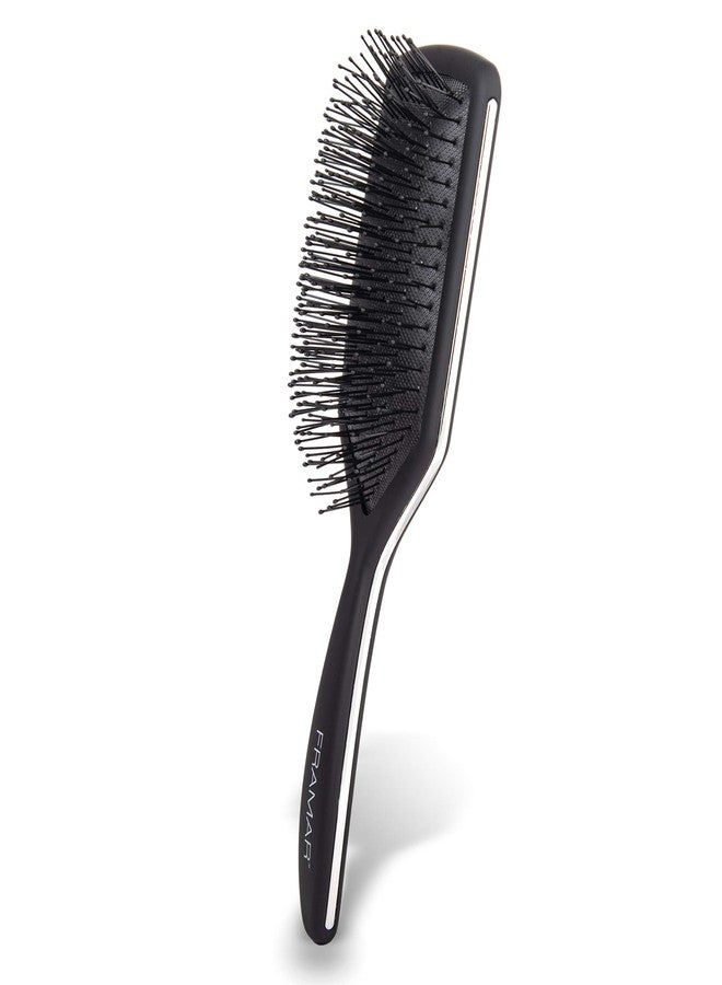 FRAMAR Black Paddle Hair Brush For Women - Wet Paddle Brush Detangler For Thick Hair Brushes For Women, Hairbrush - Reduces Breakage - Image 2