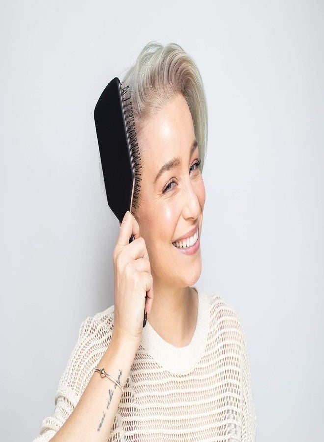 FRAMAR Black Paddle Hair Brush For Women - Wet Paddle Brush Detangler For Thick Hair Brushes For Women, Hairbrush - Reduces Breakage - Image 5