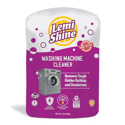 Lemi Shine Washing Machine Cleaner, Restore Performance, Biodegradable Ingredients (1 Count) - Image 1