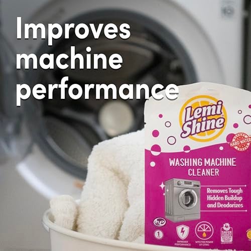 Lemi Shine Washing Machine Cleaner, Restore Performance, Biodegradable Ingredients (1 Count) - Image 4