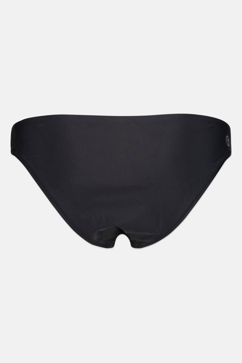 RIP CURL Women Brand Logo Bikini Bottom, Black - Image 2