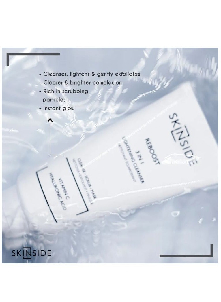Skinside Reboost 3 in 1 Lightening Cleanser 150ml  - Image 3