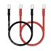 QIATOL 8 AWG Battery Cable With Terminals 2PCS Copper Cables - Image 2