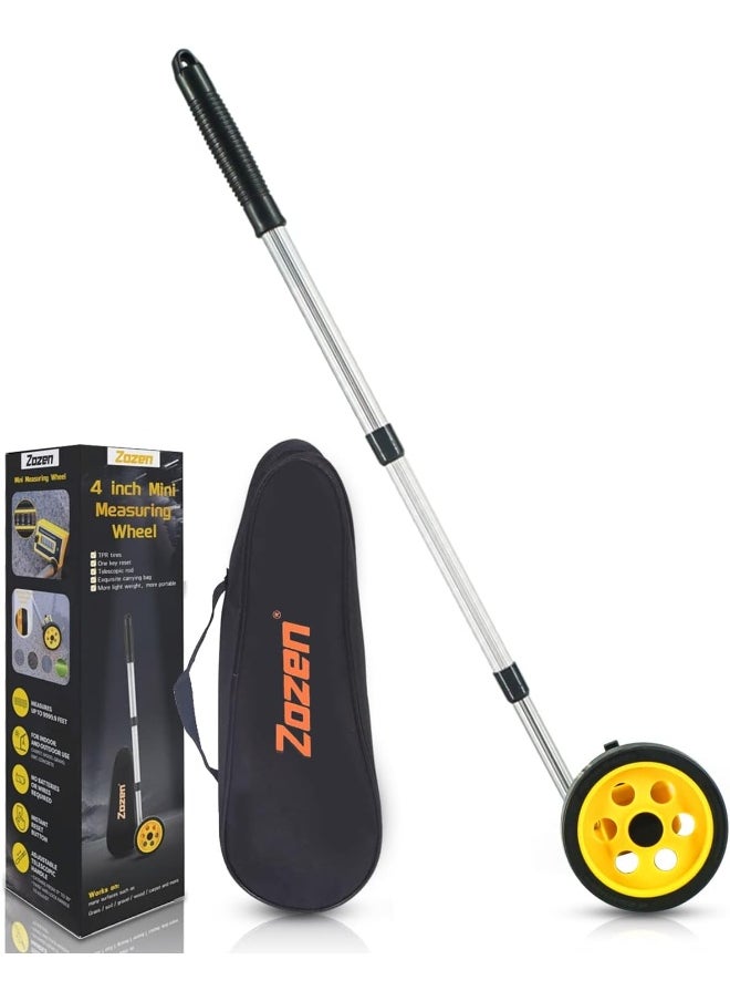 ZOZEN Measuring Wheel, 4-Inch Measure Wheel - Scalable Length, Measuring Wheel In Feet And Inches, [Up To 10,000Ft] Walking Measuring Wheel With Carrying Bag  - Image 5