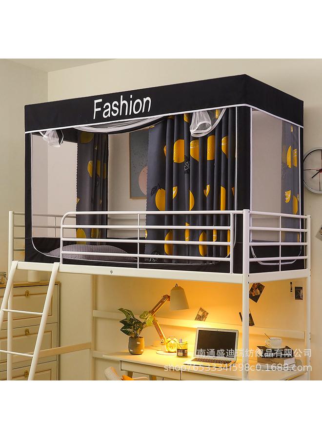 Bluejw 2023 Student Upper And Lower Bed Dormitory Shading Mosquito Net College Student Dormitory Shading Curtain Three-door Mosquito Net Wholesale - Image 1