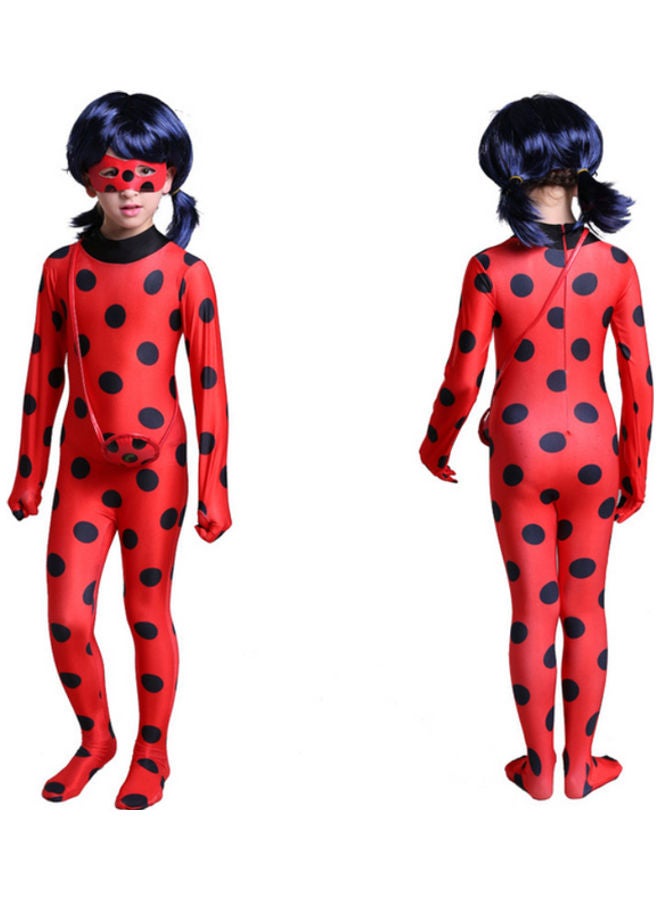 Ladybug Cosplay Costume for Kids 130cm - Image 2