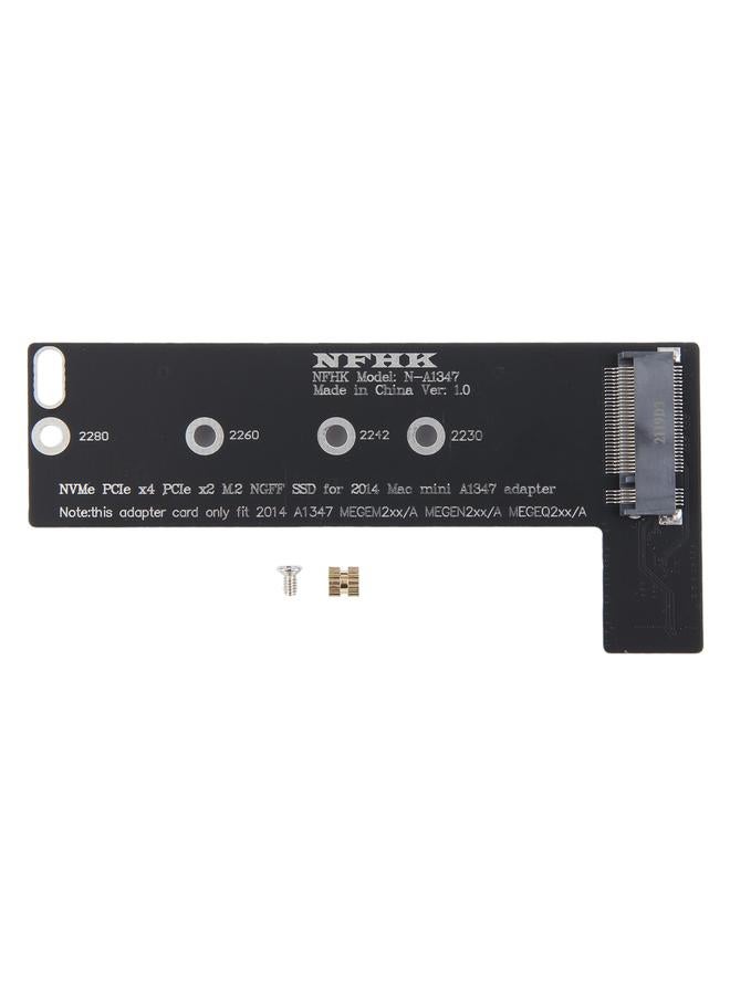 NVMe M.2 SSD to for Mac Mini 2014 Late  A1347 MEGEN2 MEGEM2 MEGEQ2 Adapter Card - Image 1