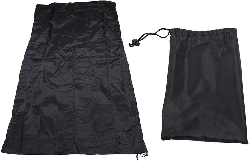 Large Capacity 210D Oxford Cloth Lawn Mower Leaf Bag Durable Reusable Grass Catcher with Drawstring - Image 2