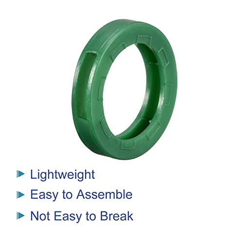 PATIKIL Key Cap Cover Rings, 20Pcs 24mm Keys Identifier Coding Tags Silicone Sleeve for Office House Apartment Green - Image 4