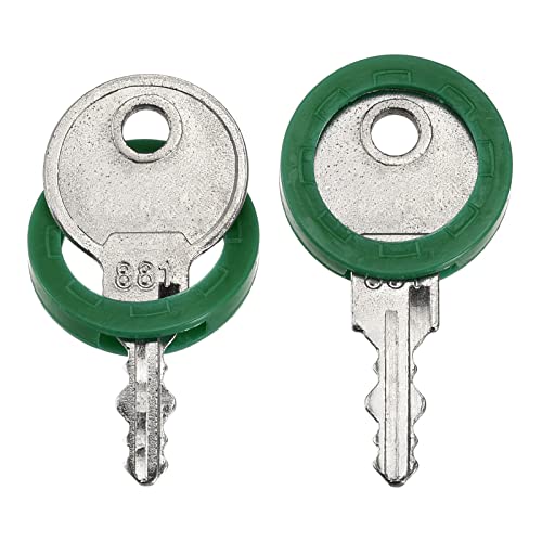 PATIKIL Key Cap Cover Rings, 20Pcs 24mm Keys Identifier Coding Tags Silicone Sleeve for Office House Apartment Green - Image 5