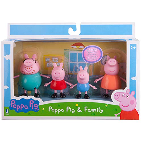 Peppa Pig مجموعة شخصيات عائلة بيبا بيغ 4 شخصيات لعمر 2 سنوات - Image 5